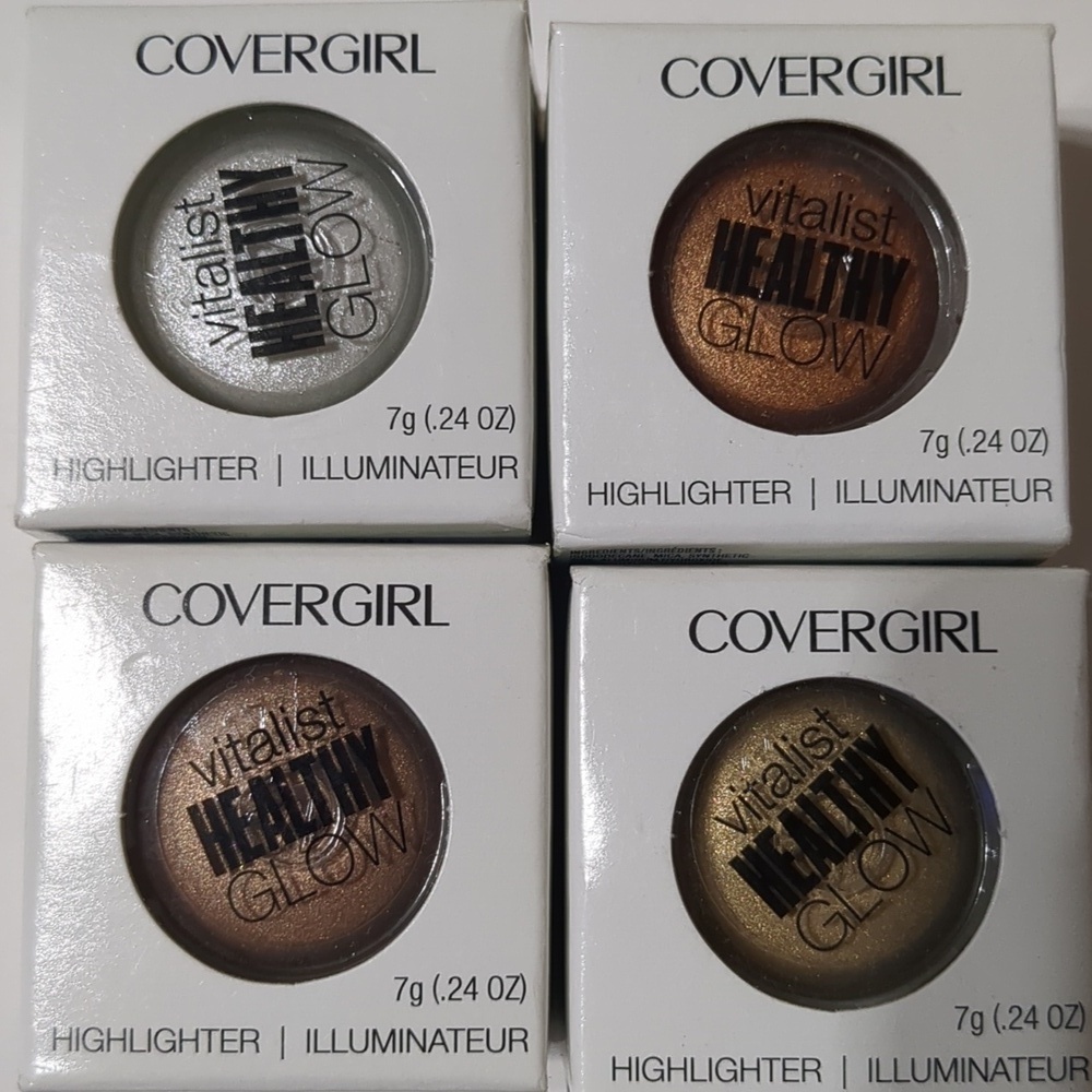 Covergirl Vitalist Healthy Glow Highlighter 4 piece's Lot - Picture 4 of 4